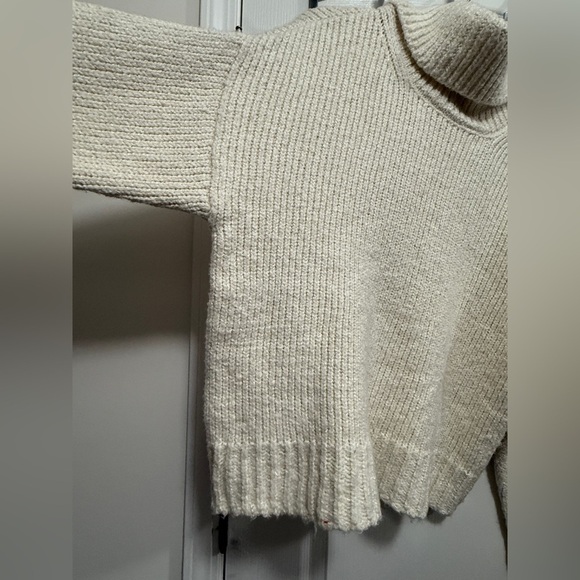 Industry Republic Women's Pink & Ivory Acrylic/Viscose Striped Knit Sweater NEW - Picture 14 of 14